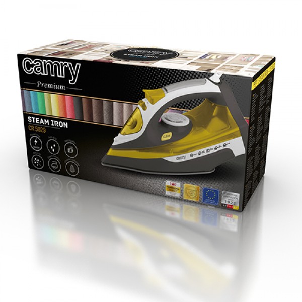 CAMRY CERAMIC STEAM IRON SOLEPLATE 3000W