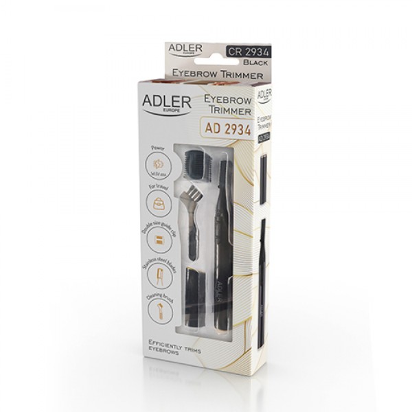 ADLER EYEBROWN TRIMMER BLACK