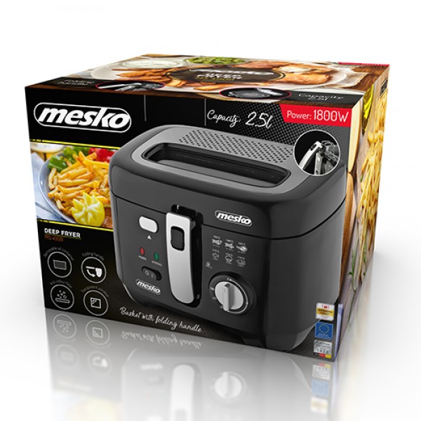 MESKO DEEP FRYER 1800W 2,5L