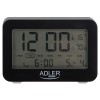 ADLER ALARM CLOCK BLACK