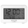 ADLER ALARM CLOCK WHITE