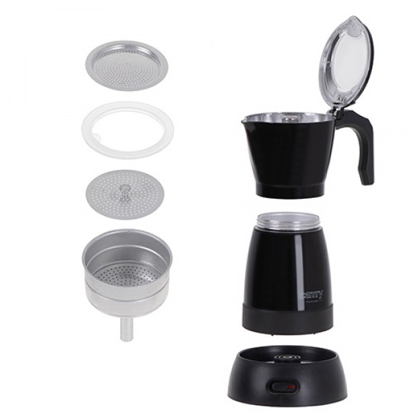 CAMRY ELECTRIC ESPRESSO MOKA COFFEE MAKER 300ML