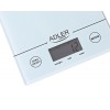 ADLER KITCHEN SCALE WHITE