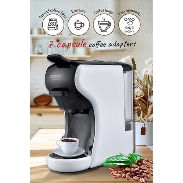 CAMRY MULTI-CAPSULE ESPRESSO MACHINE