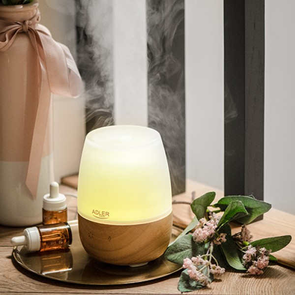 ADLER 3IN1 ULTRASONIC WOOD AROMA DIFFUSER