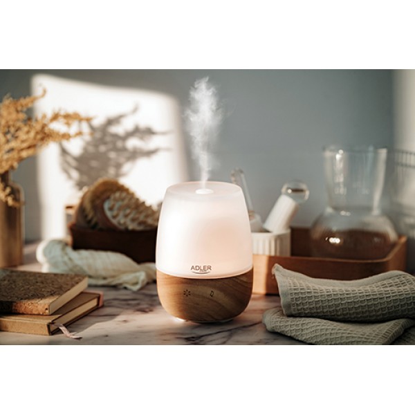 ADLER 3IN1 ULTRASONIC WOOD AROMA DIFFUSER