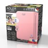 ADLER MINI FRIDGE 4L PINK