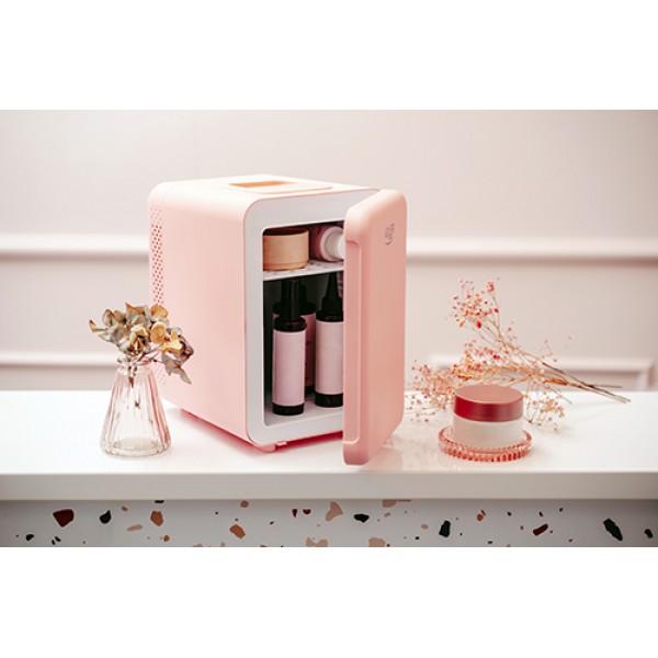 ADLER MINI FRIDGE 4L PINK