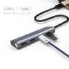 WAVLINK SUPERSPEED USB-C TO USB 3.0 4-PORT ALUMINUM HUB