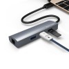 WAVLINK SUPERSPEED USB-C 4-PORT HUB WITH GIGABIT ETHERNET