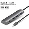 WAVLINK SUPERSPEED USB 3.0 TYPE C 4-PORT ALUMINUM HUB