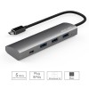 WAVLINK SUPERSPEED USB 3.0 TYPE C 4-PORT ALUMINUM HUB