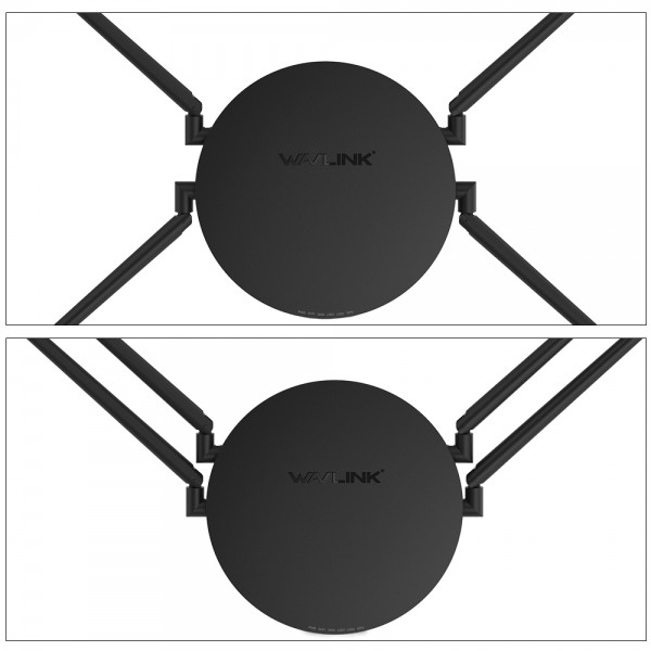 WAVLINK QUANTUM D4G AC1200 DUAL-BAND SMART WI-FI ROUTER WITH TOUCHLINK & GIGA LAN