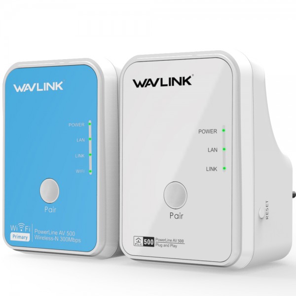 WAVLINK WI-FI N300 + POWERLINE AV500 EDITION KIT