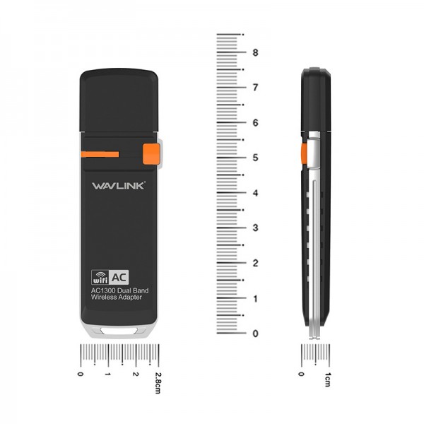 WAVLINK 802.11AC WIRELESS USB3.0 ADAPTER 1300MBPS