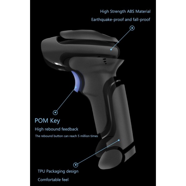 NETUM WIRED CCD 1D BARCODE SCANNER