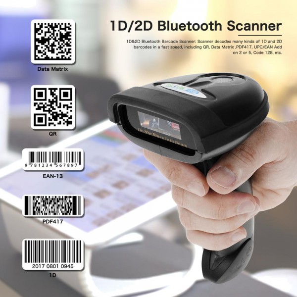 NETUM 3 IN 1 1D CCD WIRELESS BARCODE READER