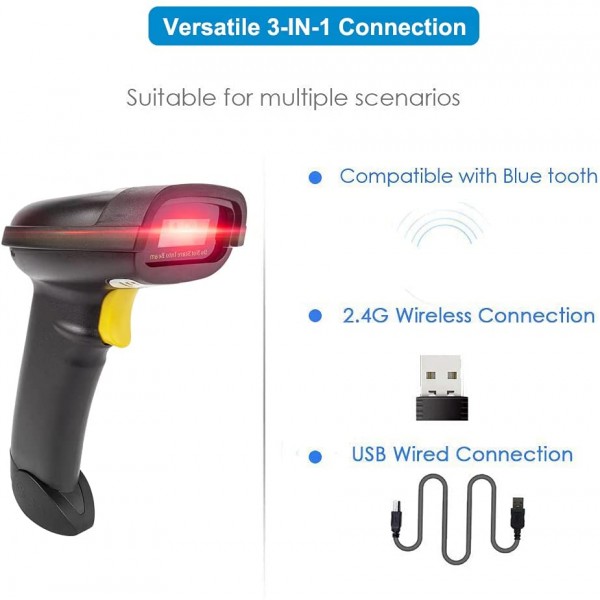 NETUM 3 IN 1 2D BLUETOOTH WIRELESS BARCODE READER