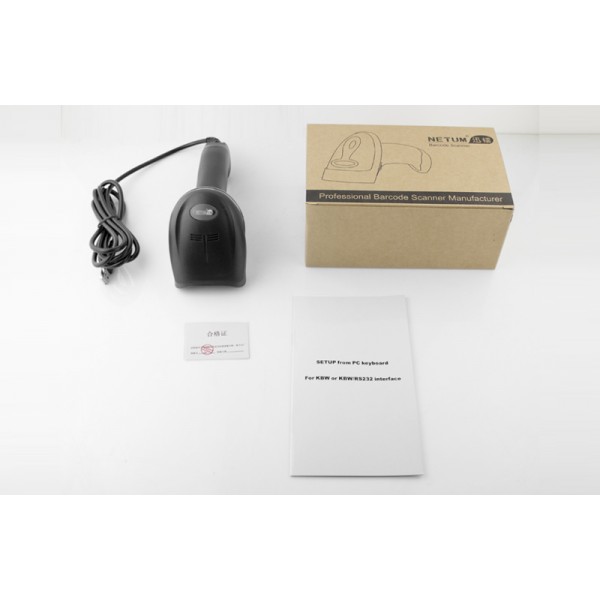 NETUM 1D LASER WIRED BARCODE READER