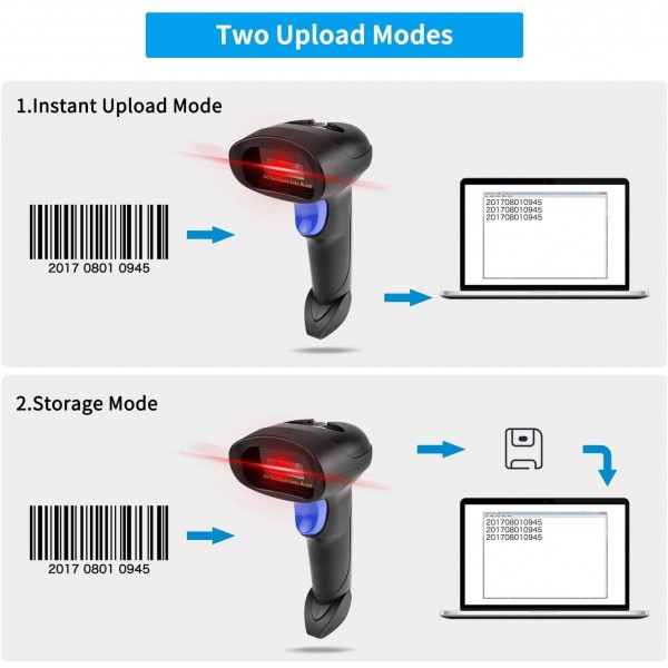 NETUM 2,4G WIRELESS CCD SCANNER WITH STAND