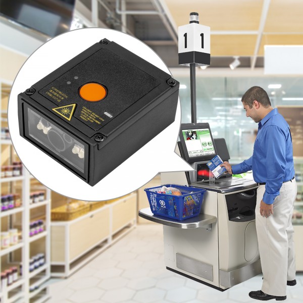 NETUM NT-90 INDUSTRIAL QR FIXED MOUNT BARCODE SCANNER