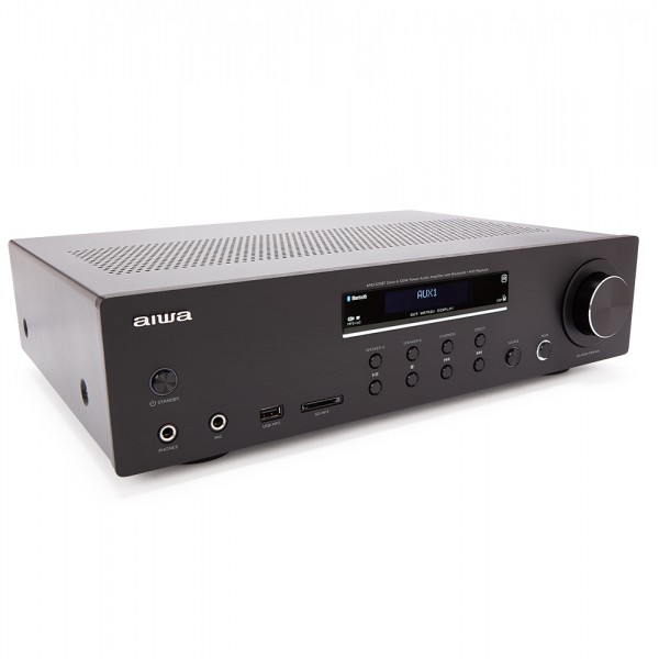 AIWA BLUETOOTH STEREO AMPLIFIER RMS 120W BLACK