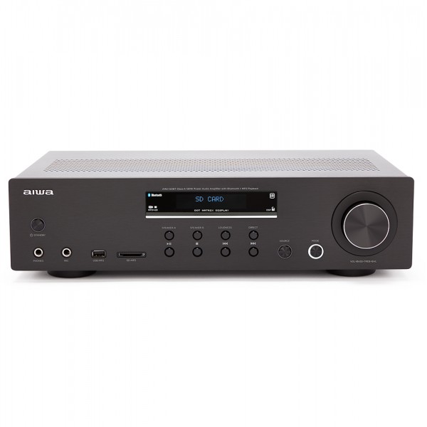 AIWA BLUETOOTH STEREO AMPLIFIER RMS 120W BLACK