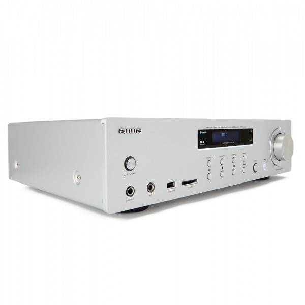 AIWA BLUETOOTH STEREO AMPLIFIER RMS 120W SILVER