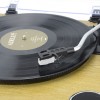 AIWA ALL IN ONE STEREO TURNTABLE WOOD