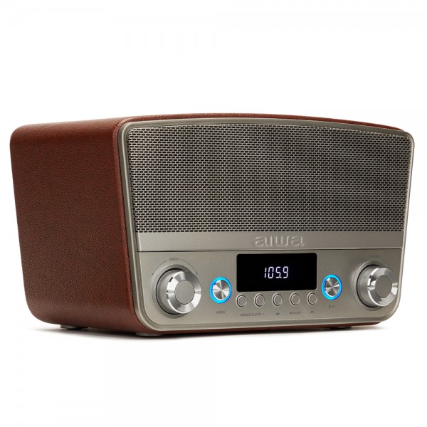 AIWA BLUETOOTH MULTIMEDIA HOME SPEAKER RMS 50W BROWN