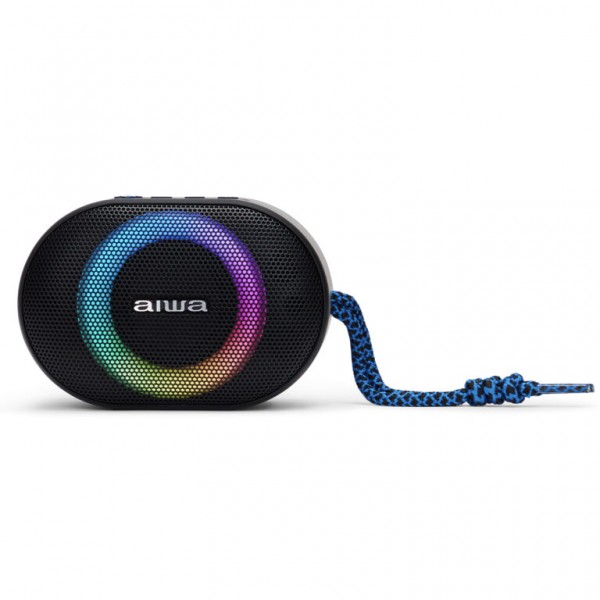 AIWA BLUETOOTH SPEAKER WITH RGB MULTI LIGHTING RMS 10W BLUE