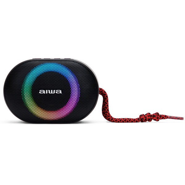 AIWA BLUETOOTH SPEAKER WITH RGB MULTI LIGHTING RMS 10W RED