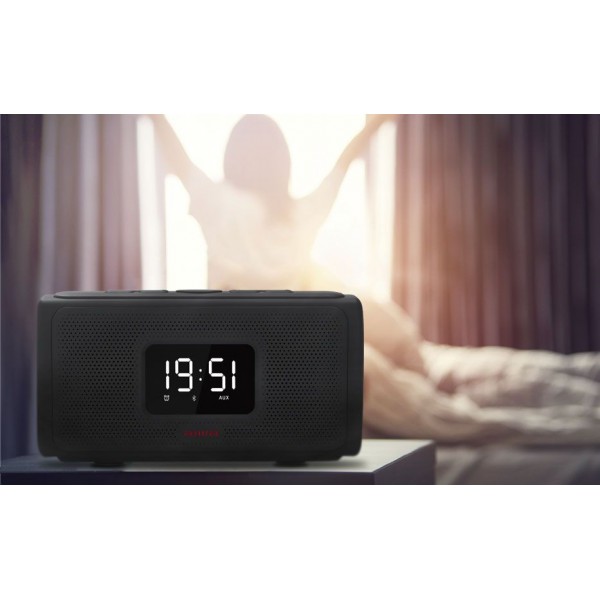 AIWA BLUETOOTH CLOCK RADIO RMS 20W