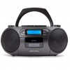 AIWA PORTABLE CD/MP3/USB/TAPE/BT WITH FM PLL RADIO BLACK