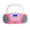 AIWA BLUETOOTH BOOMBOX CD/MP3 PINK