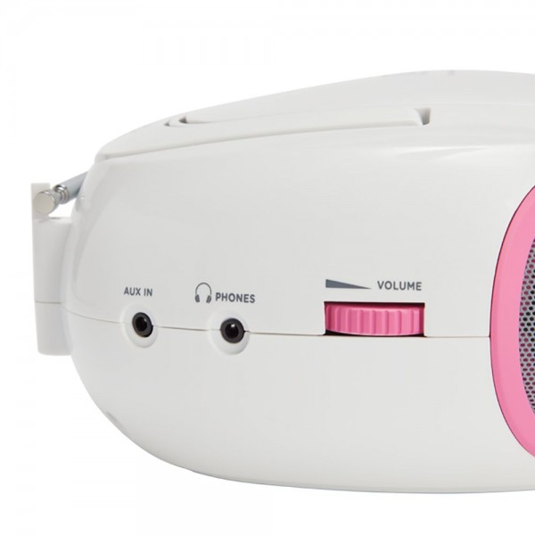 AIWA BLUETOOTH BOOMBOX CD/MP3 PINK