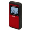 AIWA POCKET DIGITAL RADIO WITH DAB+ AND EARPHONES RED