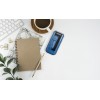 AIWA MINI POCKET RADIO WITH EARPHONES BLUE