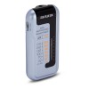 AIWA MINI POCKET RADIO WITH EARPHONES SILVER