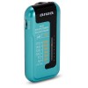 AIWA MINI POCKET RADIO WITH EARPHONES TURQUOISE