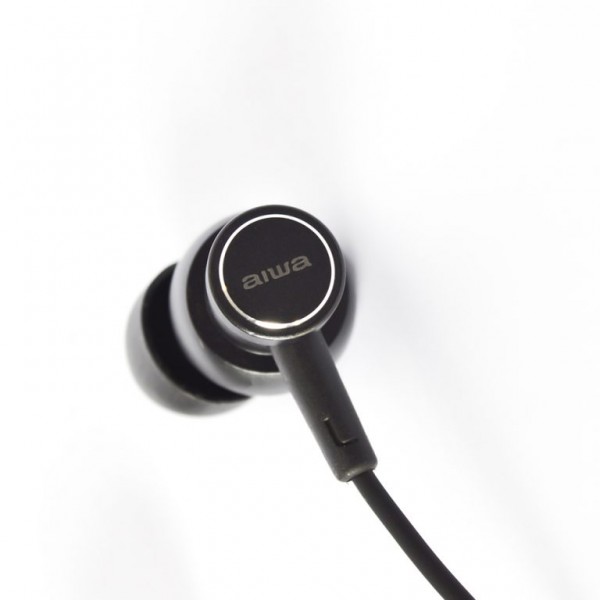 AIWA HI-RES 3,5MM IN-EARPHONE BLACK DIAMOND