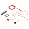 AIWA STEREO 3,5MM IN-EAR WITH REMOTE AND MIC RED