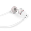 AIWA STEREO 3,5MM IN-EAR WITH REMOTE AND MIC WHITE