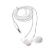 AIWA STEREO 3,5MM IN-EAR WITH REMOTE AND MIC WHITE