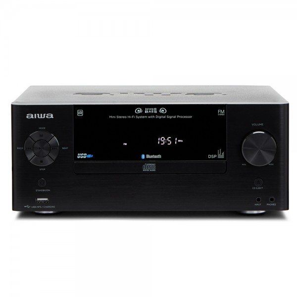 AIWA MINI HI-FI STEREO BT5.0 SYSTEM RMS 50W