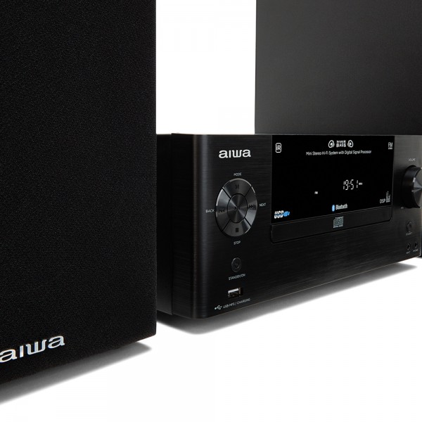 AIWA MINI HI-FI STEREO BT5.0 SYSTEM RMS 50W