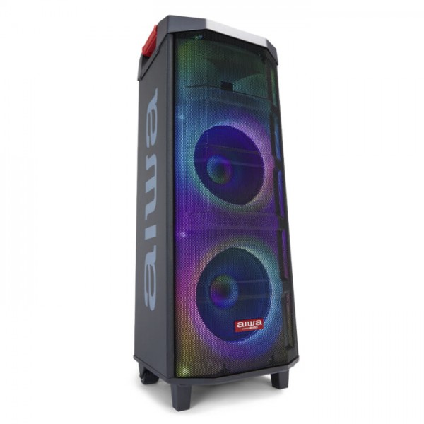 AIWA PORTABLE TWS TROLLEY PARTY SPEAKER RGB LIGHTING RMS 90W