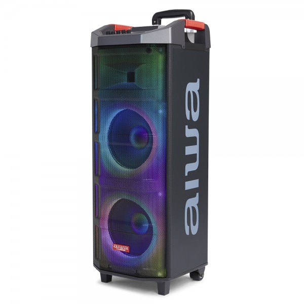 AIWA PORTABLE TWS TROLLEY PARTY SPEAKER RGB LIGHTING RMS 90W