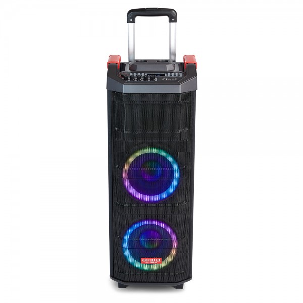 AIWA PORTABLE TWS TROLLEY PARTY SPEAKER RGB LIGHTING RMS 80W