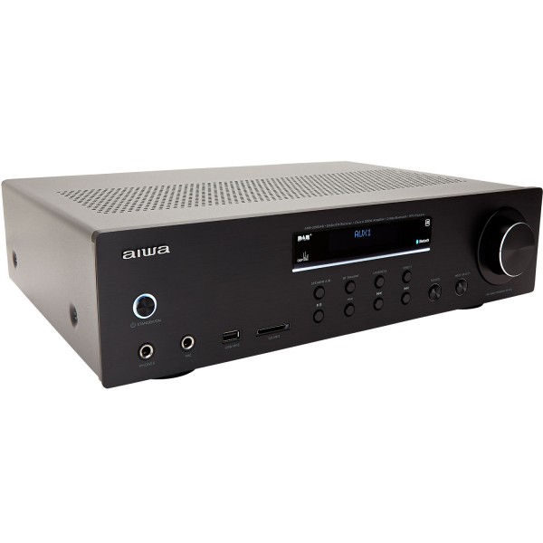 AIWA STEREO AMPLIFIER BT WITH DAB+/FM RMS 200W BLACK